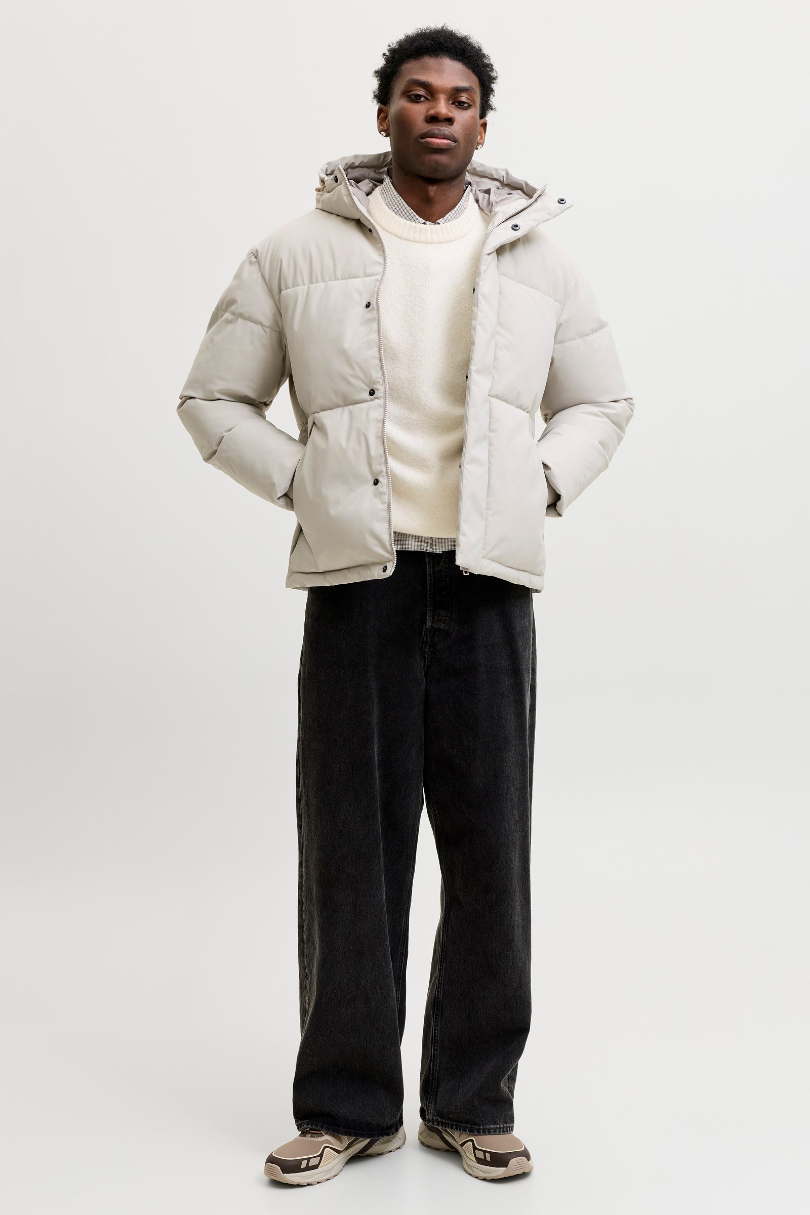 Jack & Jones Soho Ollie Knit Crew Neck SN Moonbeam