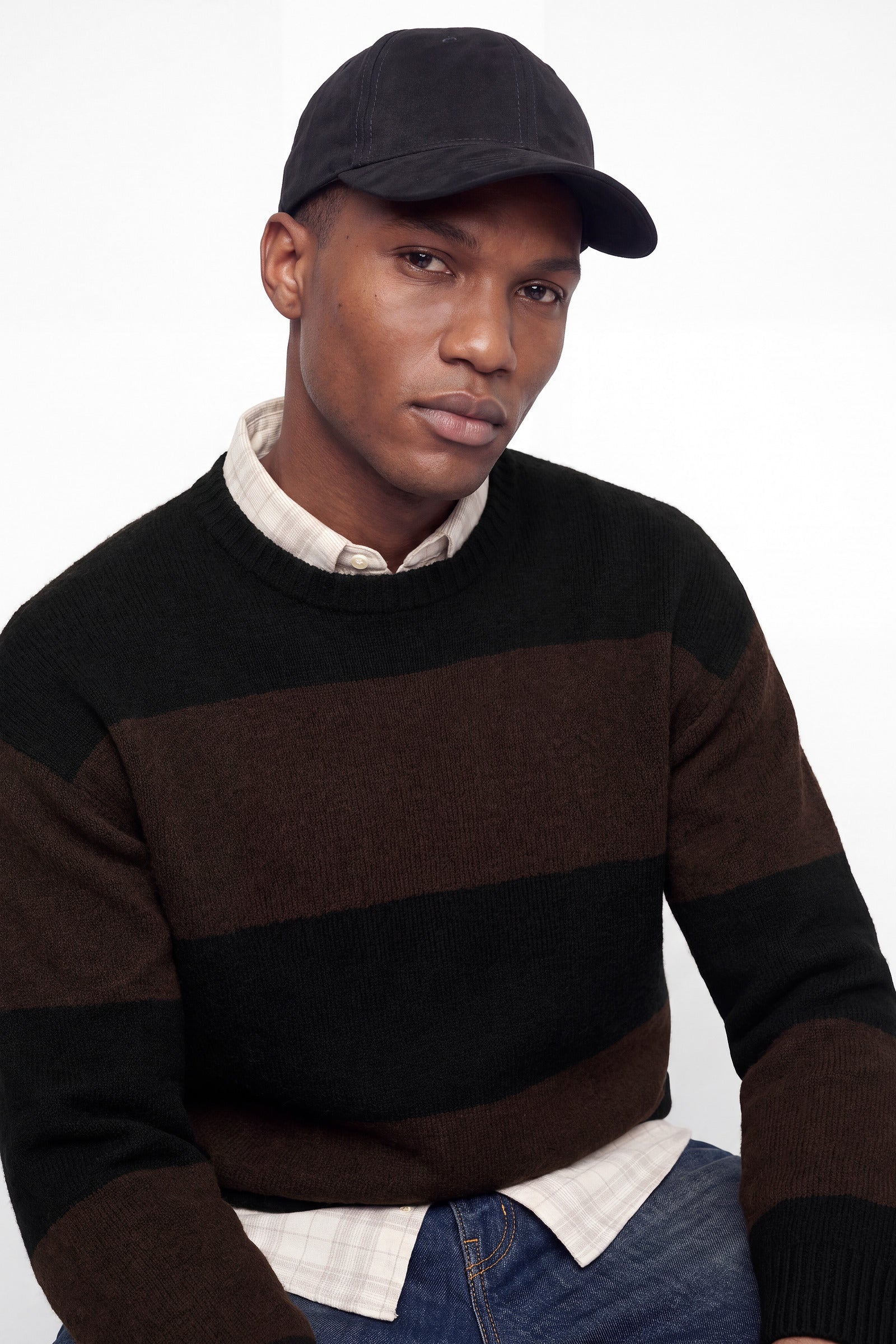 Jack & Jones Soho Ollie Knit Crew Neck SN Black