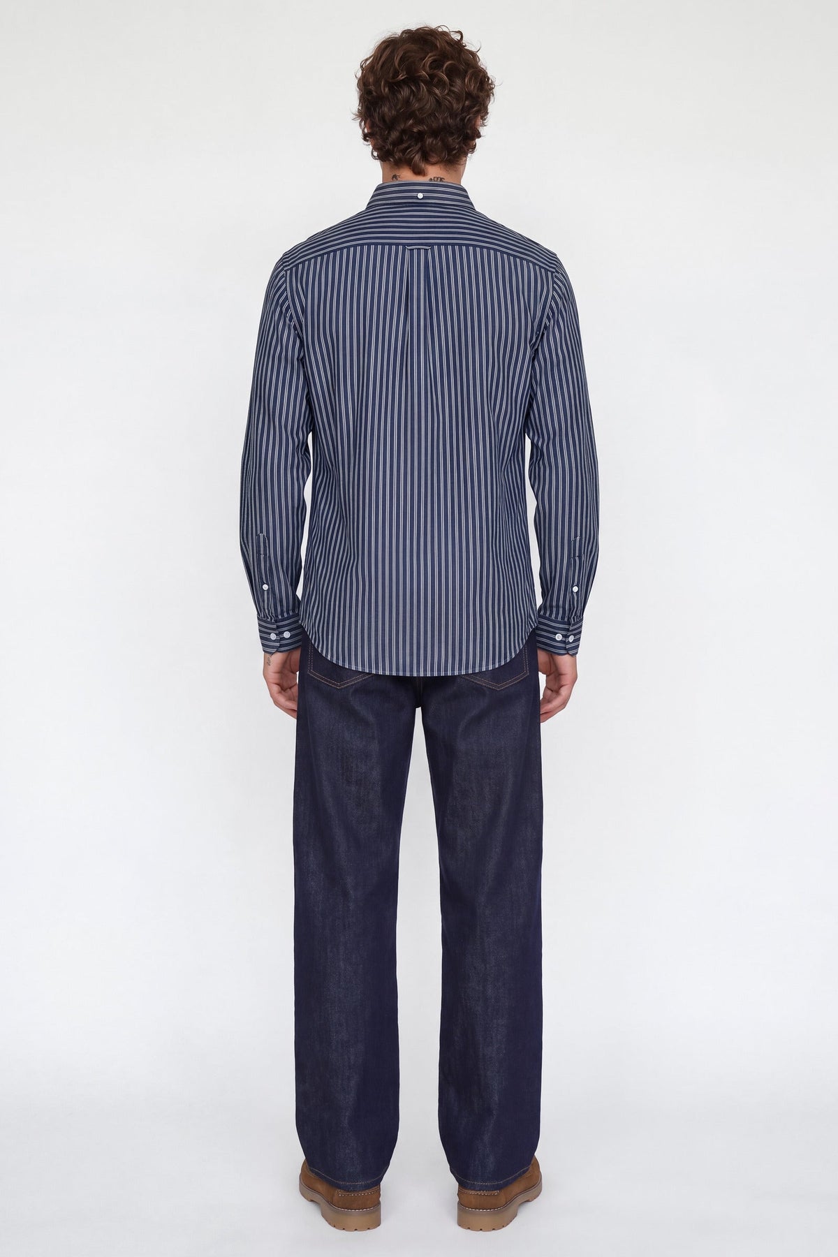 Jack & Jones Harvey Oxford LS Shirt Navy Blazer