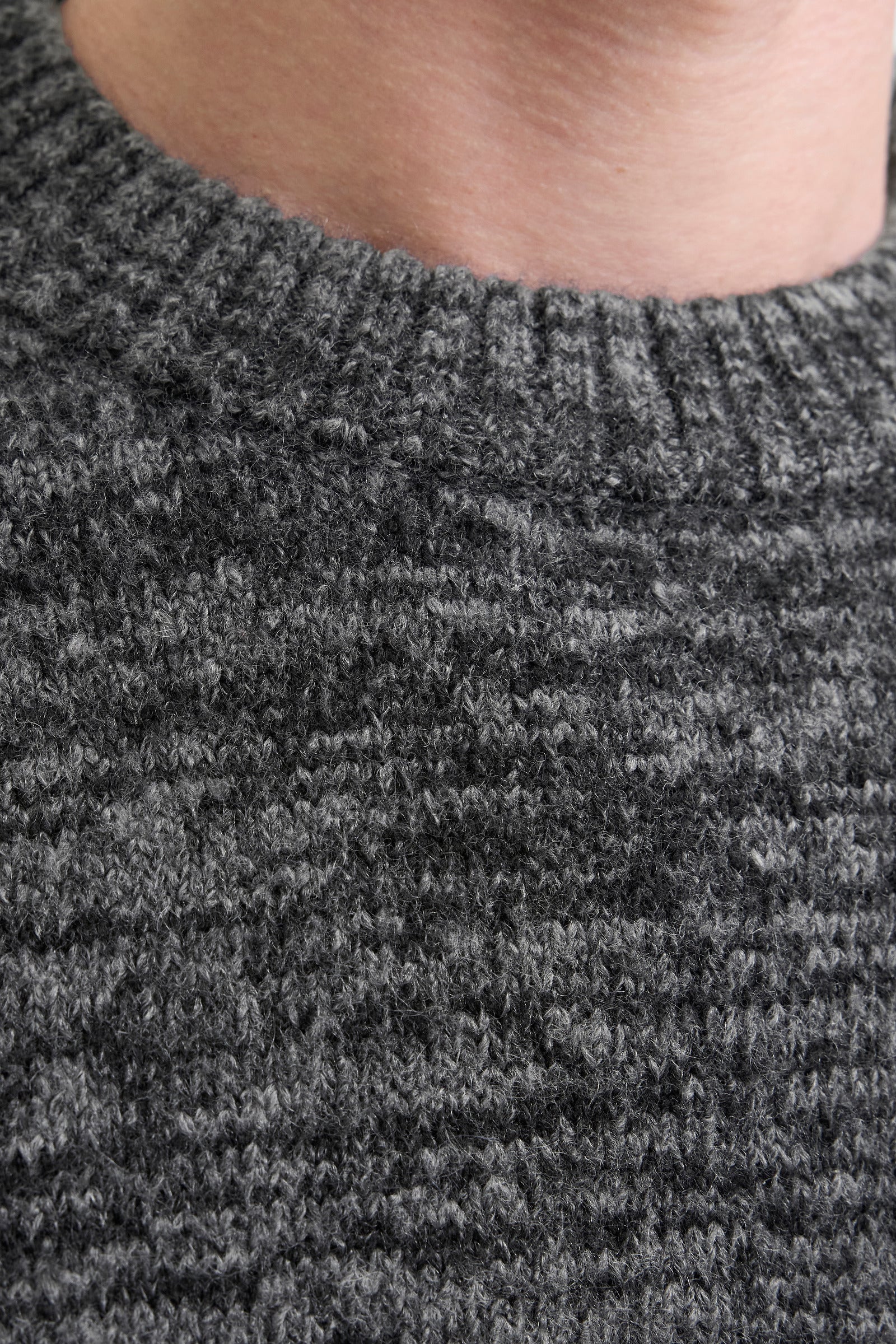 Jack & Jones Soho Ollie Knit Crew Neck Castlerock