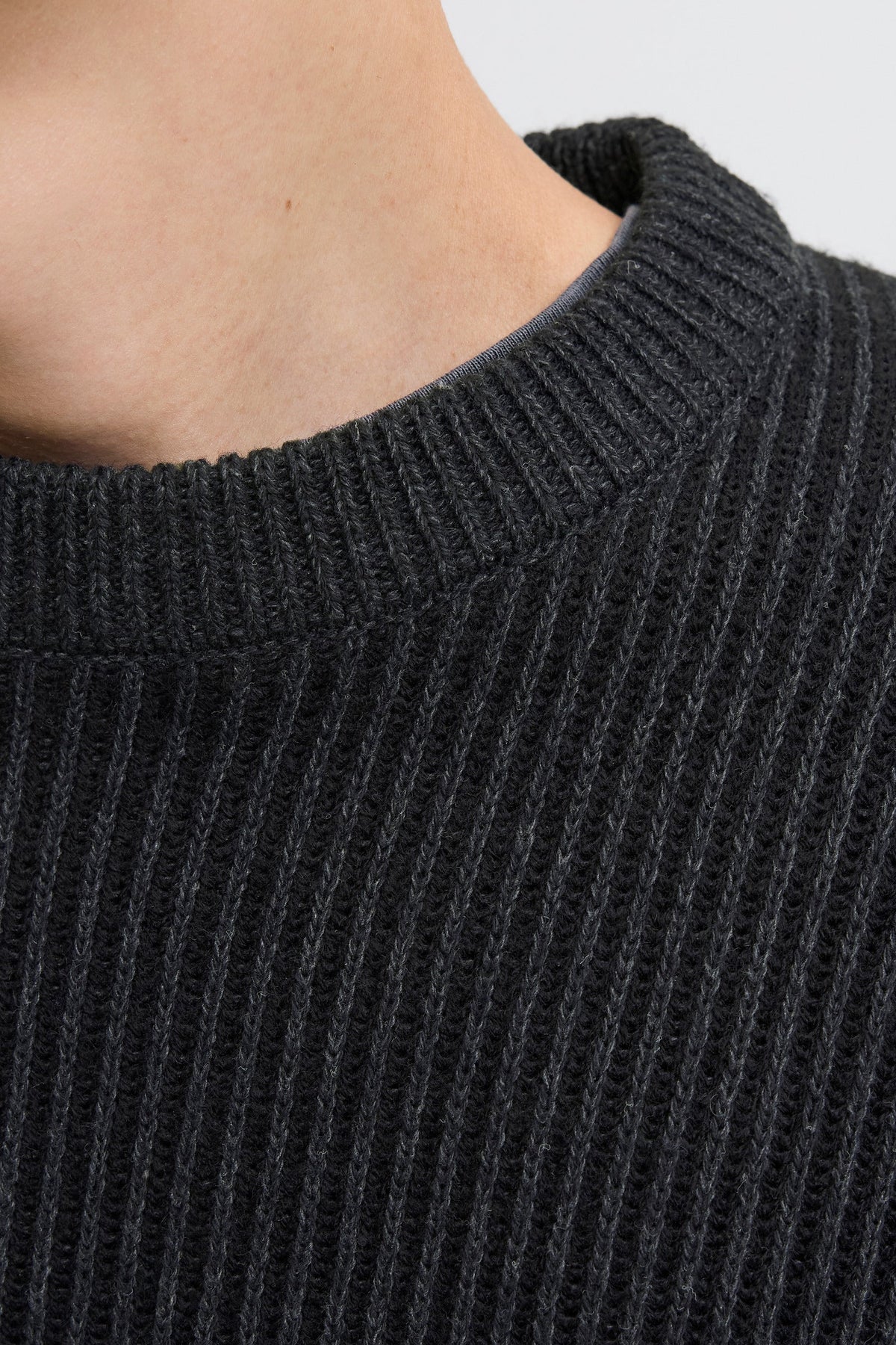 Jack & Jones Dover Knit Crew Neck SN Black