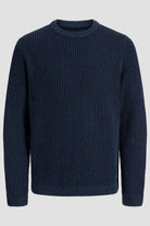 Jack & Jones Dover Knit Crew Neck SN Sky Captain