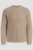 Jack & Jones Dover Knit Crew Neck SN Moonbeam