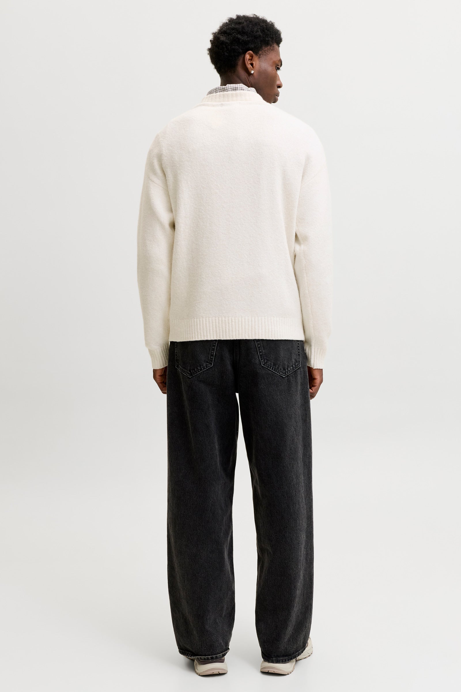 Jack & Jones Soho Ollie Knit Crew Neck SN Moonbeam