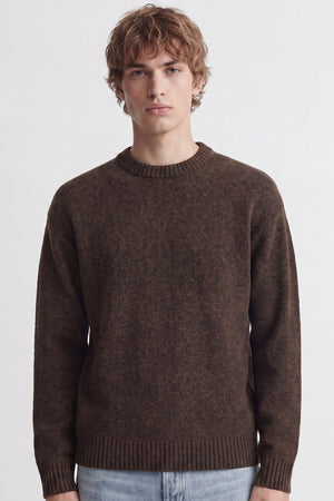 Jack & Jones Soho Ollie Knit Crew Neck SN Cocoa