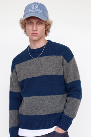 Jack & Jones Soho Ollie Knit Crew Neck SN Navy Blazer