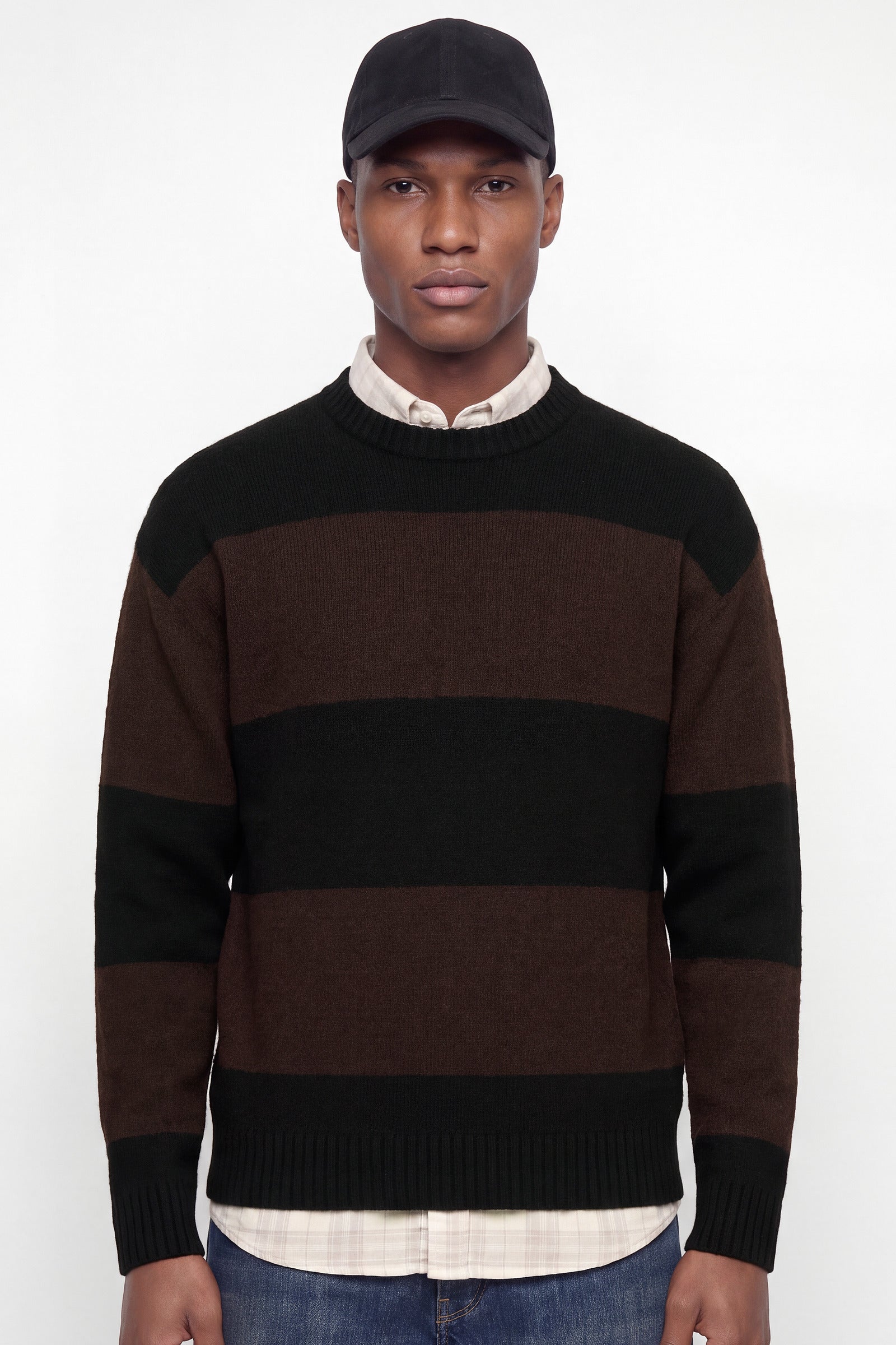 Jack & Jones Soho Ollie Knit Crew Neck SN Black