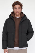 Jack & Jones Soho Puffer Hood Black