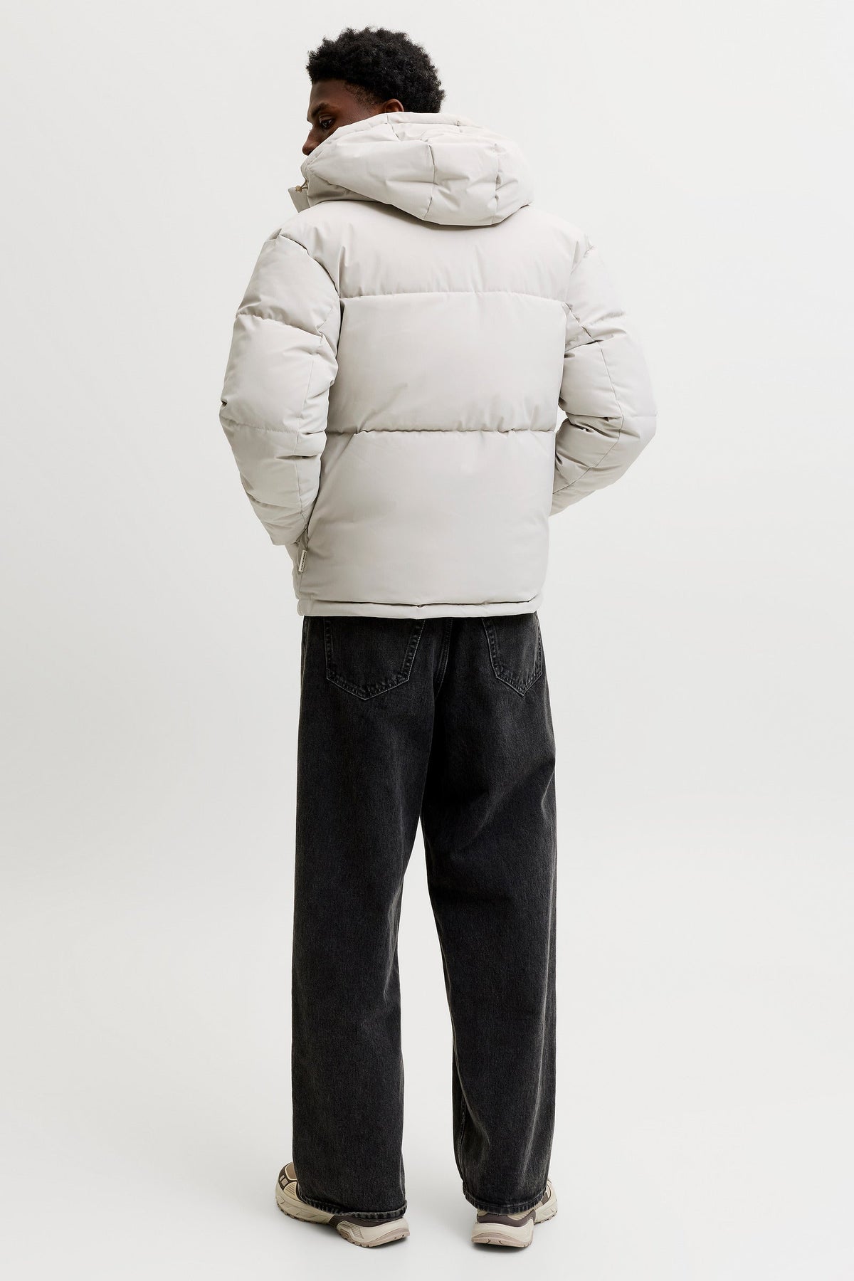 Jack & Jones Soho Puffer Hood Aw26 Dove