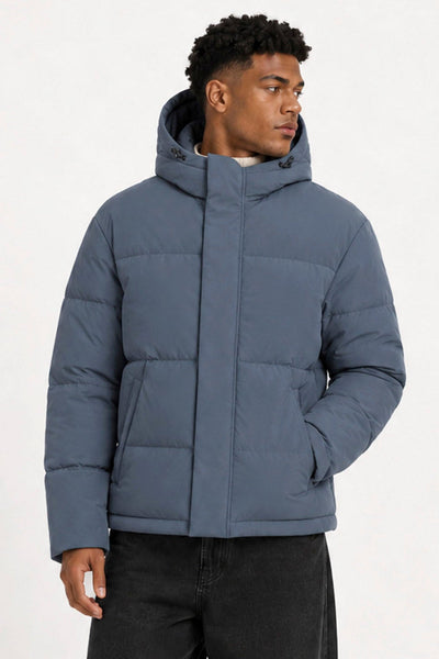 Jack & Jones Soho Puffer Hood Turbulence