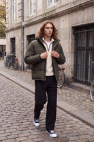 Jack & Jones Soho Puffer Hood Rosin