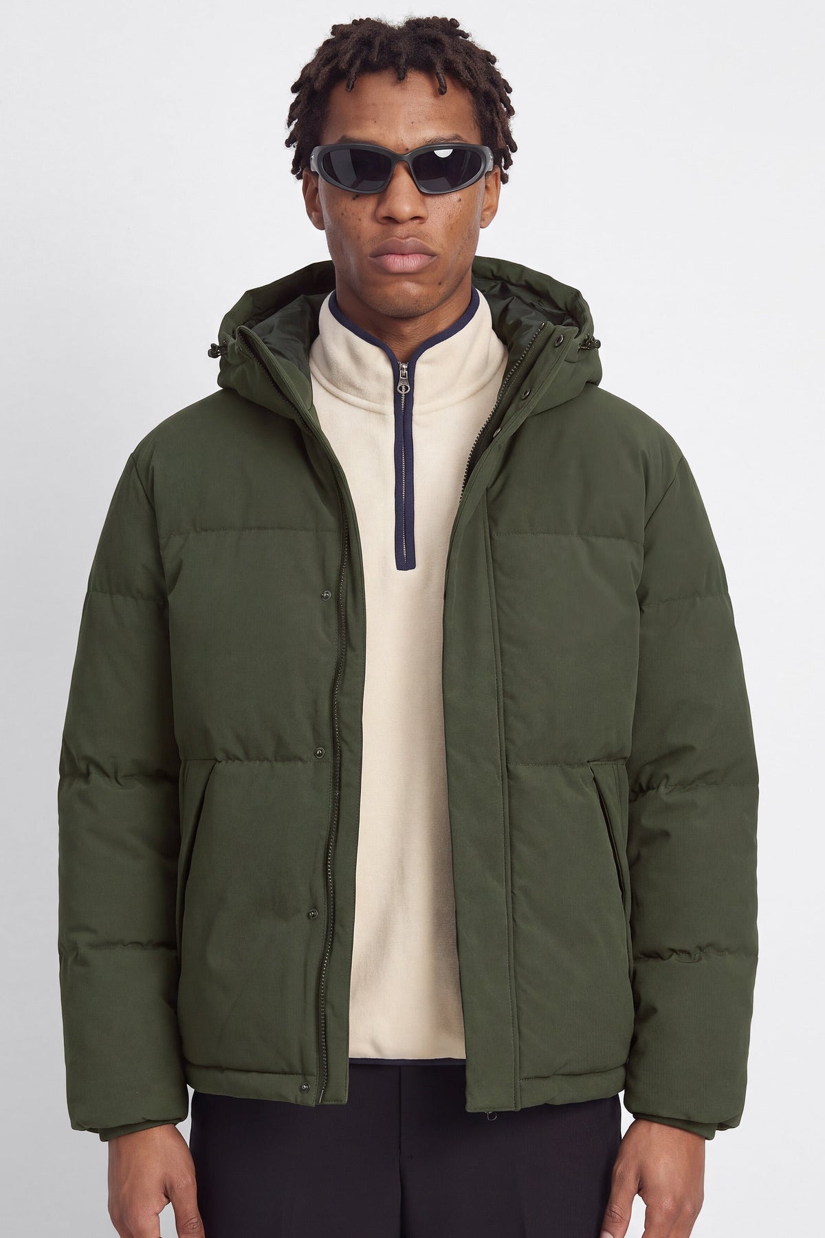 Jack & Jones Soho Puffer Hood Rosin