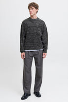 Jack & Jones Soho Ollie Knit Crew Neck Castlerock