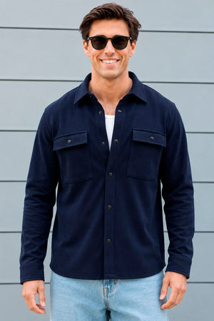 Selected Jackie Regular Fit Sweat Jacket Navy Blazer