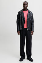 Jack & Jones Soho Ollie Knit Crew Neck Fuchsia Rose
