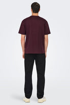 Only & Sons Fred Life Rlx SS Tee Port Royale