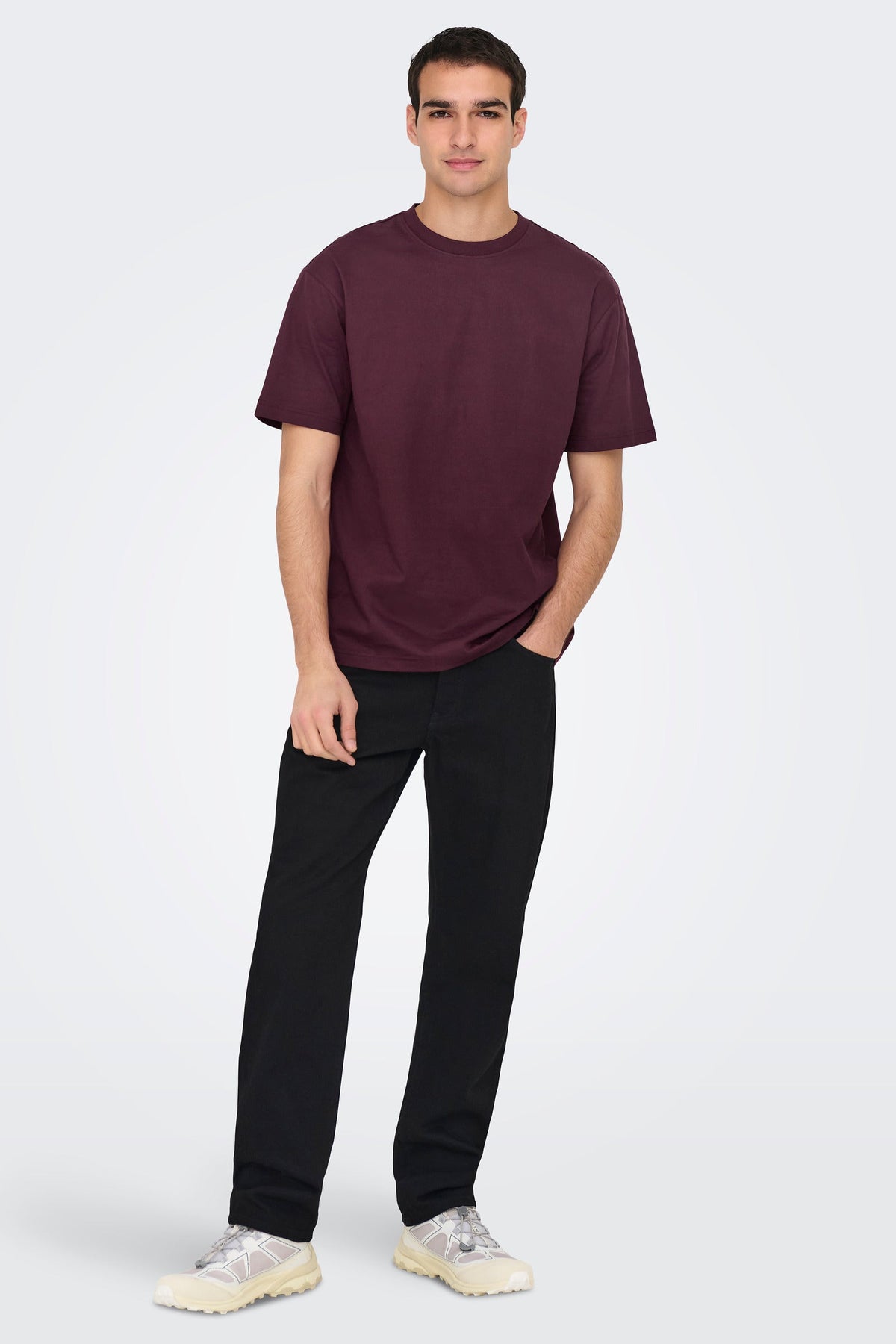 Only & Sons Fred Life Rlx SS Tee Port Royale