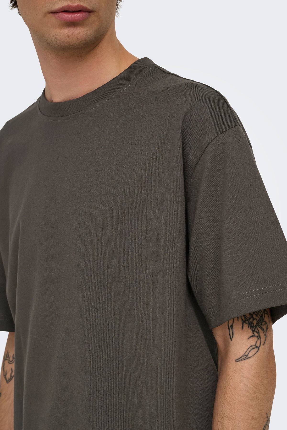 Only & Sons Fred Life Rlx SS Tee Beluga