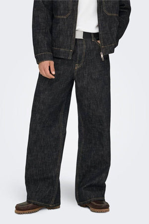 Only & Sons Remi Wide Black 8567 Cro Black Denim