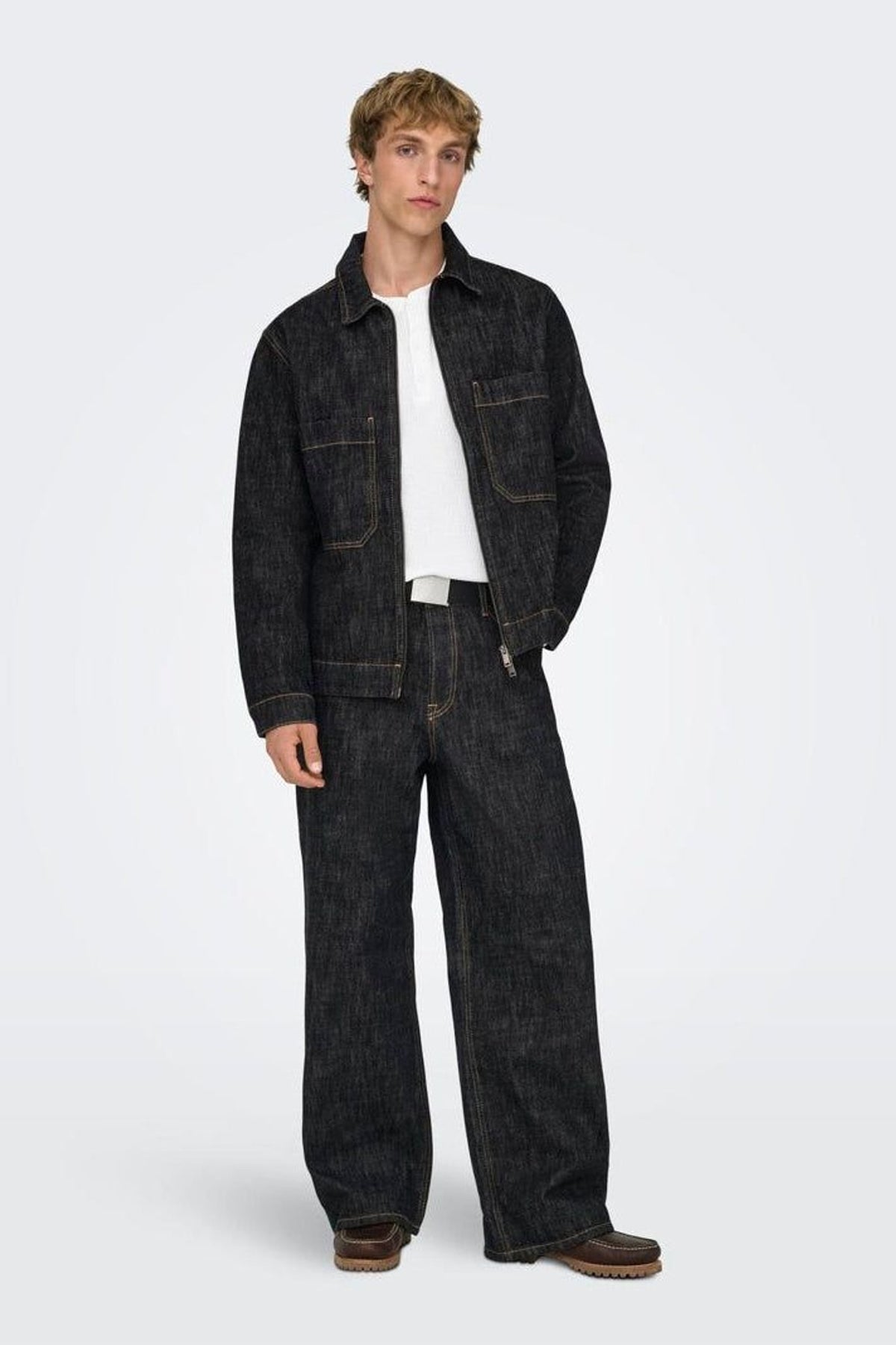 Only & Sons Remi Wide Black 8567 Cro Black Denim
