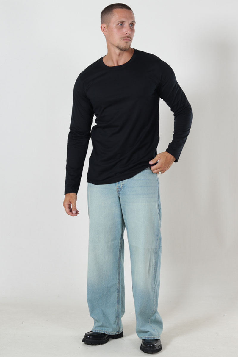 Liebhaveri Organic Bazo Tee LS Black