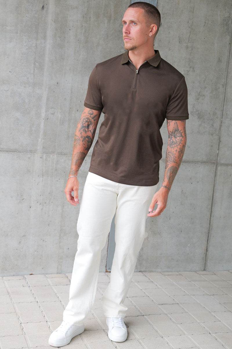 Selected Fave Zip Polo Delicioso