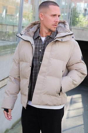 Jack & Jones Alpha Puffer Jacket Crockery