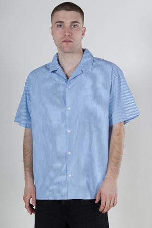 Jack & Jones Cody Poplin Resort Shirt SS Cashmere Blue