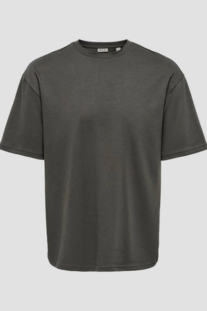 Only & Sons Caspian Airflex Boxy SS Tee Beluga