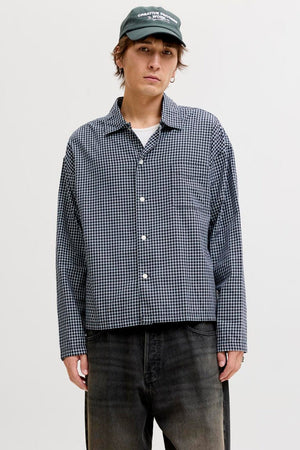 Jack & Jones Austin Clean Check Shirt Sky Captain