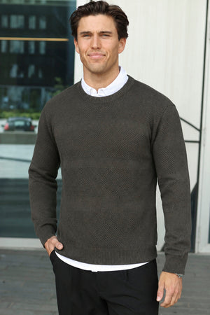 Kronstadt Hannes Cotton knit Army mix