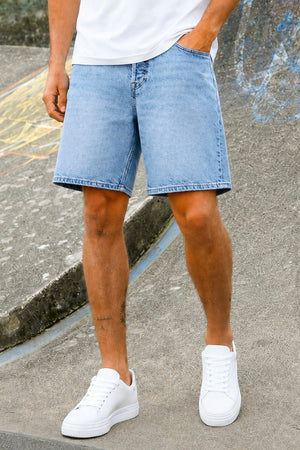Jack & Jones Tony Loose Fit Shorts 920 Blue Denim