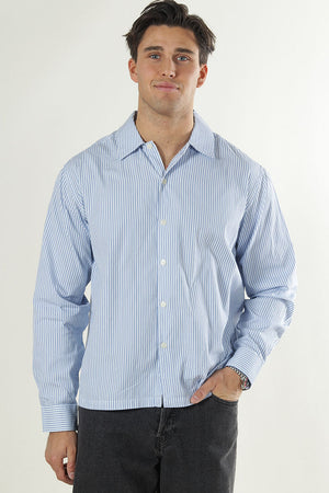 Only & Sons Opaline Relax  Ls Shirt Bright White