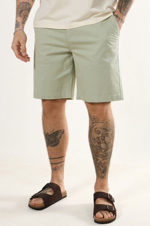 Clean Cut Copenhagen Mitchell Twill Shorts Desert Sage