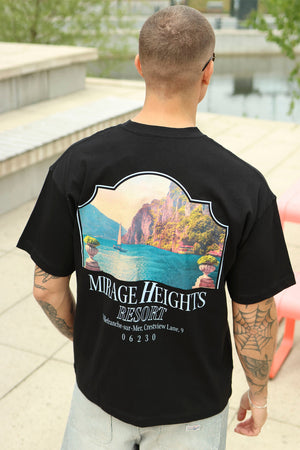 Jack & Jones Jorsanremo Back Tee SS Crew Neck SN Black
