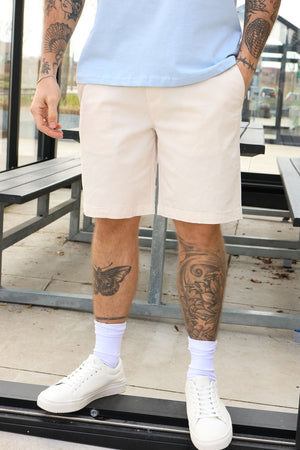Clean Cut Copenhagen Mitchell Shorts Twill Short Ecru