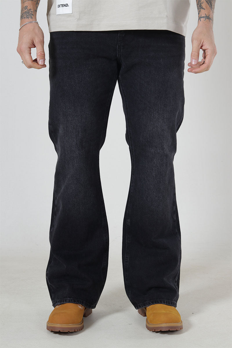 ONLY & SONS Gibb Bootcut Jeans 6466 Washed Black