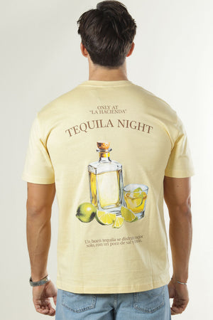 Only & Sons Fred Life Rlx Print Tee Sunlight