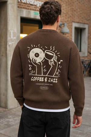 Only & Sons Jazz Knit Crew Neck Demitasse