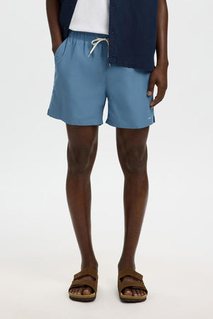 Selected Dhane Swimshorts Blue Mirage