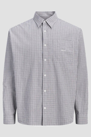 Jack & Jones Legacy Loose Check Shirt LS Dove