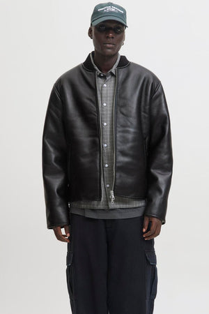 Jack & Jones Fade Pu Bomber Zwart