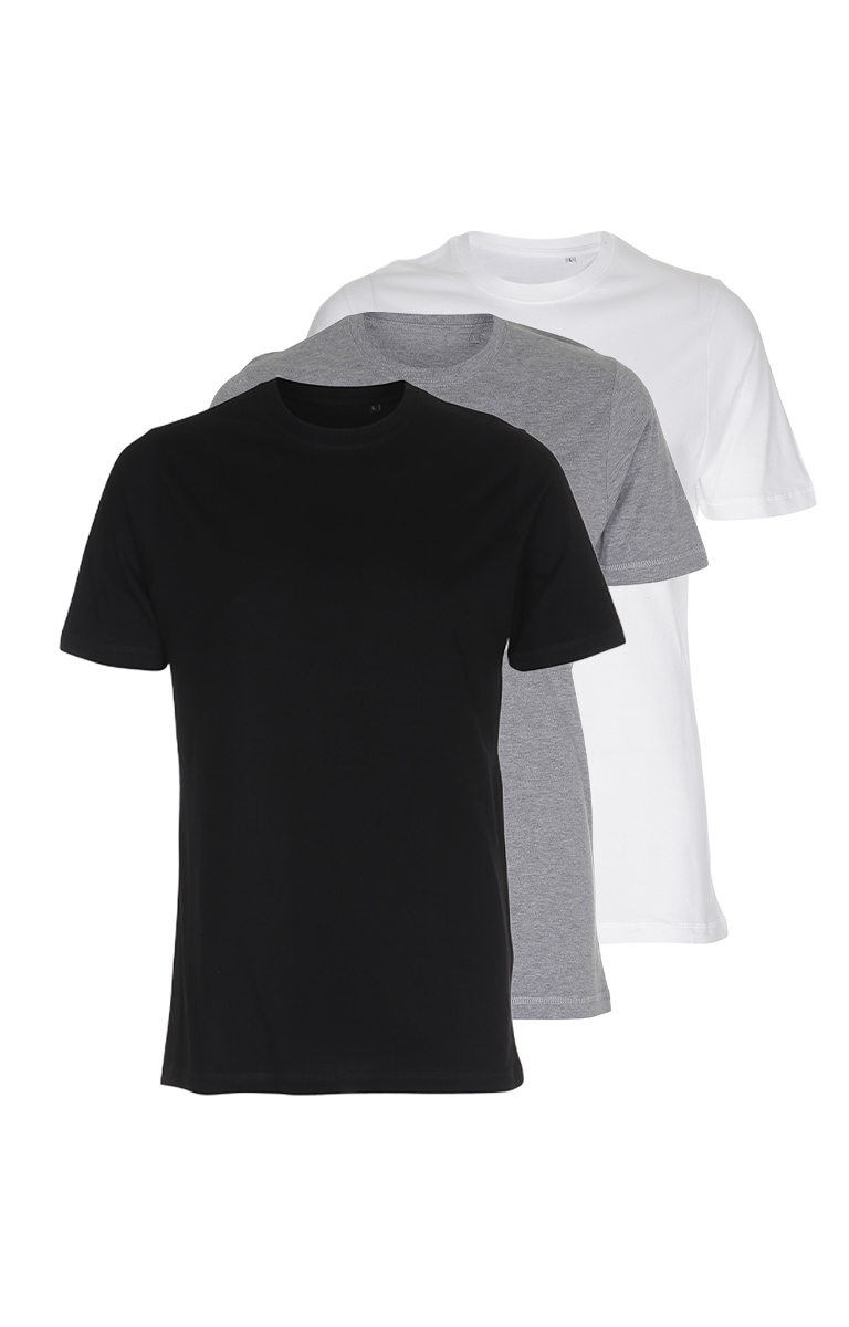 Mix & Match: 3 x Organic Basic T-shirts: 39,95€ (13,32€ PER STUK)