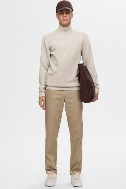 Selected Emanuel Soft Half Zip Sweat Pure Cashmere