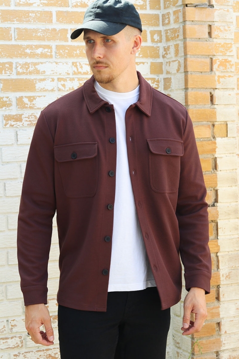 Only & Sons Kodyl Overshirt Fudge