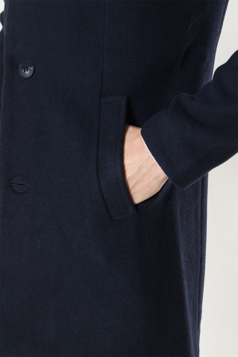 ONLY & SONS JAYLON WOOL COAT OTW Dark Navy