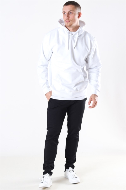 Basic Brand Hooded Sweat White