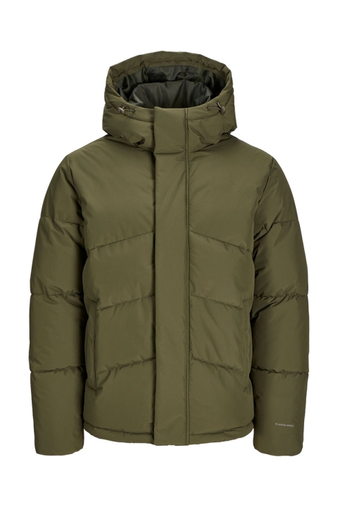 Jack & Jones World Puffer Jacket Olive Night