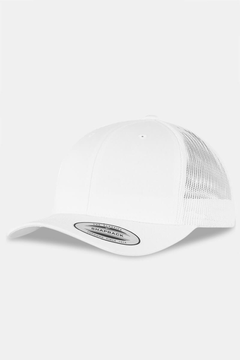 Flexfit Retro Trucker Cap White