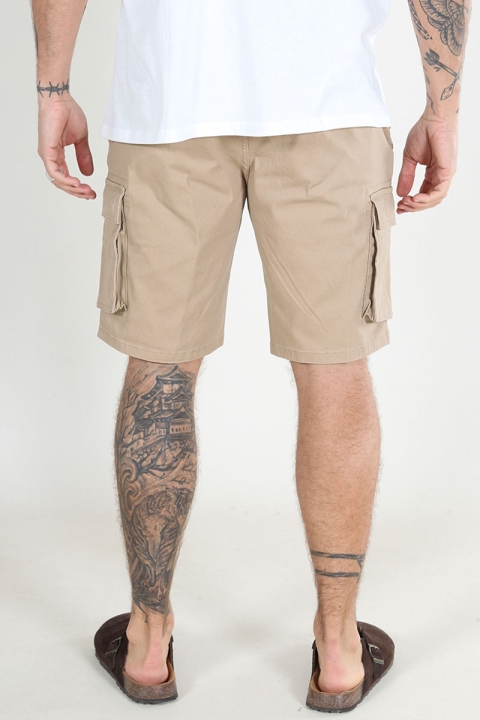 ONLY & SONS Cam Stage Cargo Shorts Chinchilla